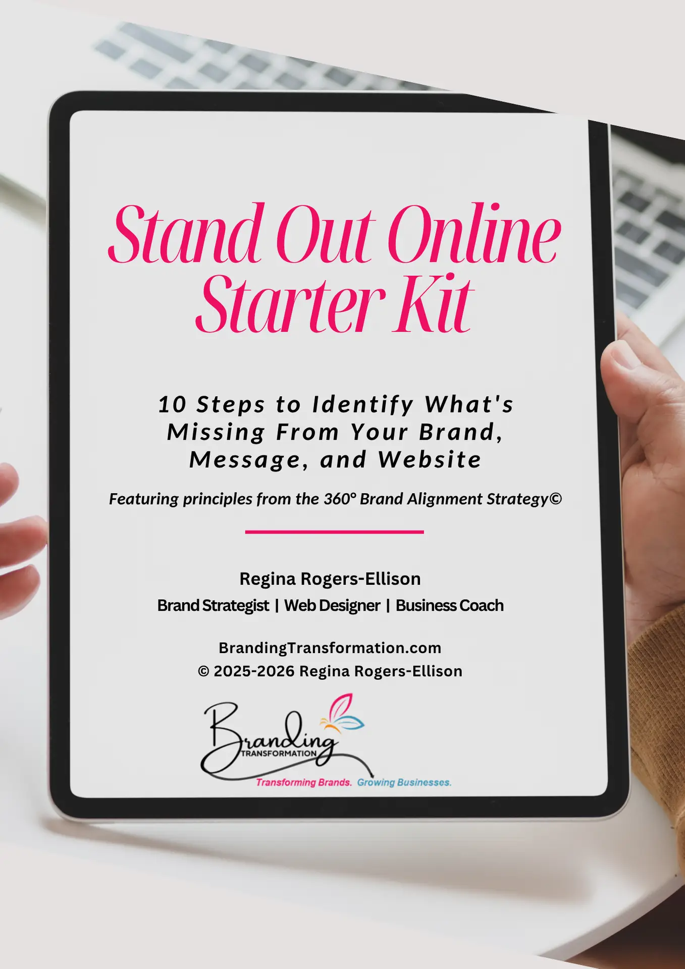 Ready to discover what's missing from your online presence? Book your Complimentary Stand Out Online™ Brand & Website Blueprint.